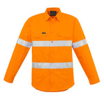 Mens Hi Vis Hoop Taped Long Sleeve Shirt